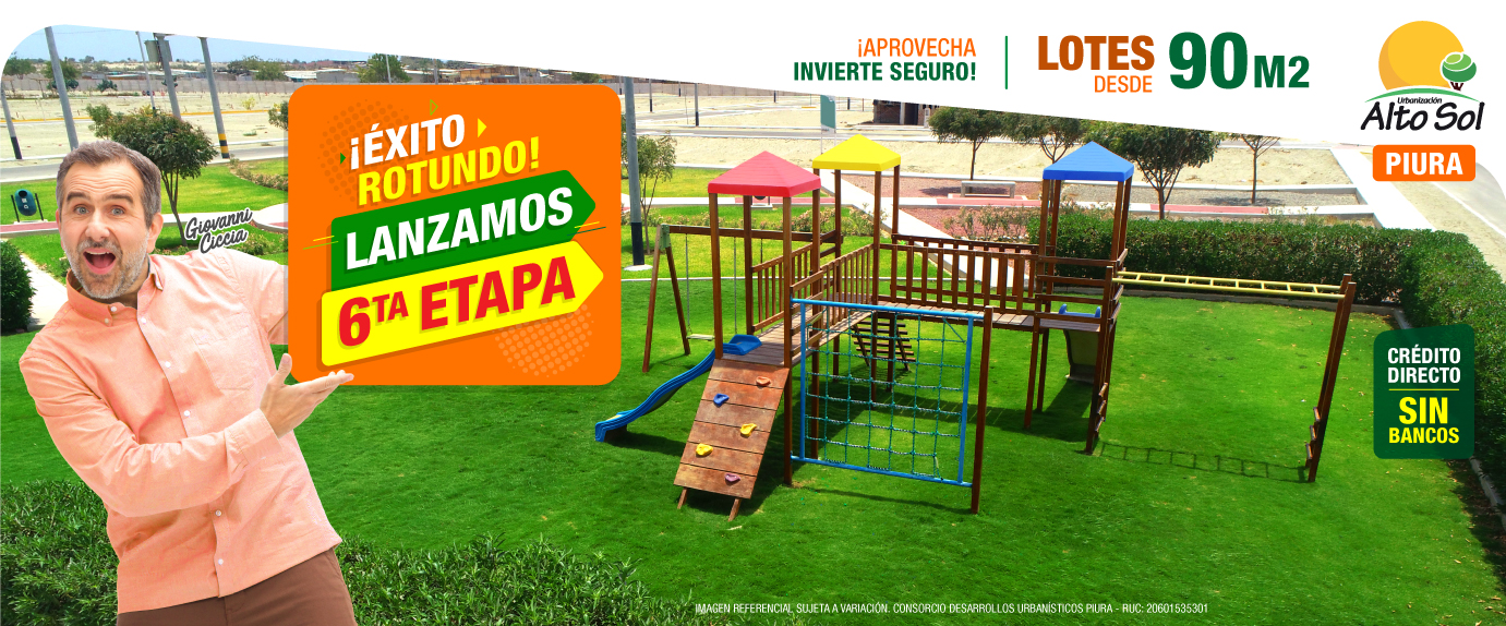 Alto sol - Banner sol