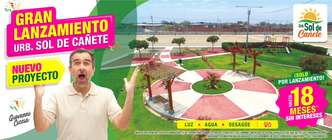 Sol de cañete - Banner proyecto principal